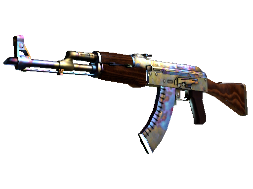 AK-47 | Case Hardened (Well-Worn) - Classified - Weapon - from The Arms Deal Collection