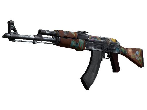 AK-47 | Jet Set (Battle-Scarred) - Classified - Weapon - from The Baggage Collection