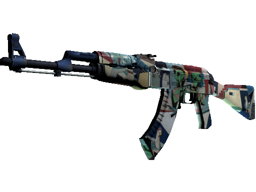 AK-47 | Leet Museo (Battle-Scarred) - Covert - Weapon - from The Operation Riptide Collection