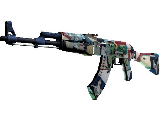 AK-47 | Leet Museo (Field-Tested) - Covert - Weapon - from The Operation Riptide Collection