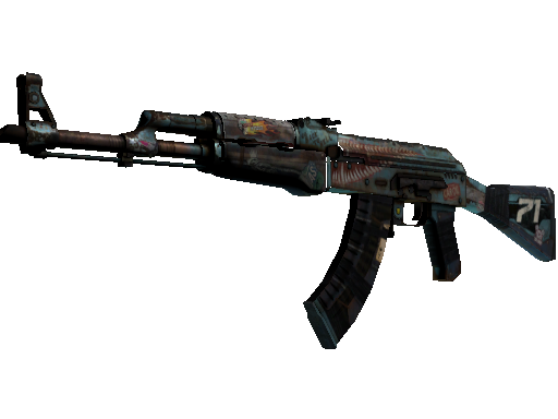 AK-47 | Rat Rod (Battle-Scarred) - Restricted - Weapon - from The Shattered Web Collection