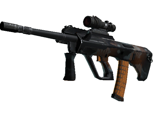 AUG | Amber Slipstream (Field-Tested) - Mil-Spec - Weapon - from The Horizon Collection