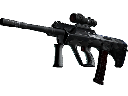 AUG | Arctic Wolf (Battle-Scarred) - Restricted - Weapon - from The Shattered Web Collection