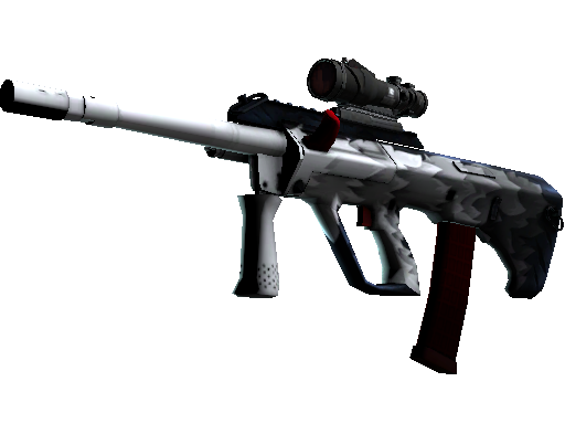 AUG | Arctic Wolf (Factory New) - Restricted - Weapon - from The Shattered Web Collection