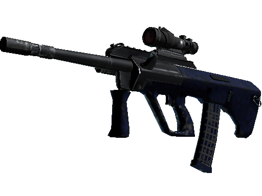 AUG | Navy Murano (Battle-Scarred) - Consumer Grade - Weapon - from The Canals Collection