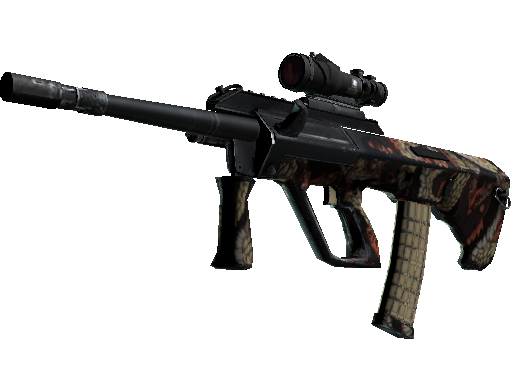 AUG | Snake Pit (Well-Worn) - Consumer Grade - Weapon - from The Anubis Collection