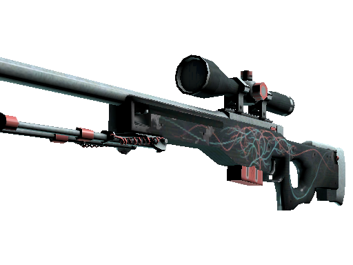 AWP | Capillary (Well-Worn) - Mil-Spec - Weapon - from The Prisma 2 Collection