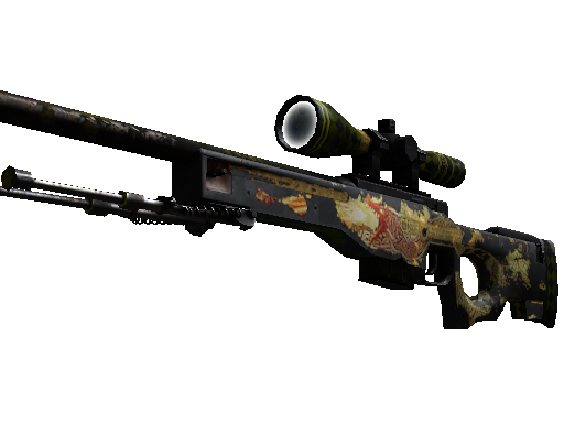 AWP | Dragon Lore (Battle-Scarred) - Covert - Weapon - from The Cobblestone Collection