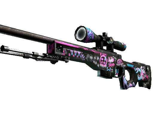 AWP | Fever Dream (Well-Worn) - Classified - Weapon - from The Spectrum Collection