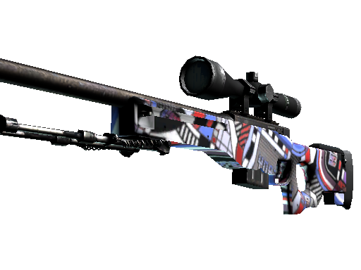 AWP | POP AWP (Minimal Wear) - Restricted - Weapon - from The 2021 Train Collection