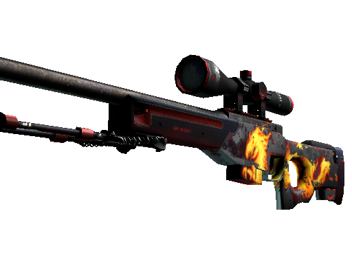 AWP | Wildfire (Battle-Scarred) - Covert - Weapon - from The CS20 Collection