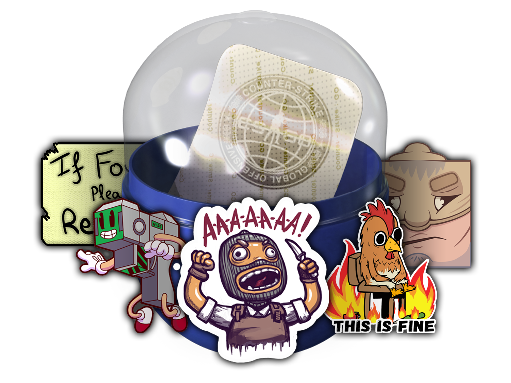 Ambush Sticker Capsule - Container - from Ambush Sticker Capsule