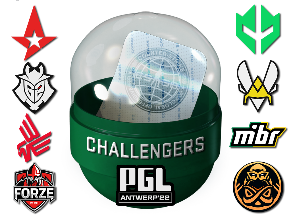 Antwerp 2022 Challengers Sticker Capsule - Container - from Antwerp 2022 Challengers Stickers