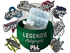 Antwerp 2022 Legends Autograph Capsule