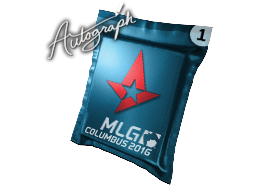 Autograph Capsule | Astralis | MLG Columbus 2016 - Container - from MLG Columbus 2016 Player Autographs