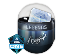 Autograph Capsule | Legends (Foil) | Cologne 2016 - Container - from Cologne 2016 Player Autographs