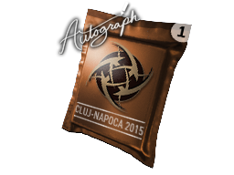 Autograph Capsule | Ninjas in Pyjamas | Cluj-Napoca 2015 - Container