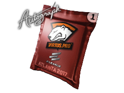 Autograph Capsule | Virtus.Pro | Atlanta 2017 - Container - from Atlanta 2017 Player Autographs