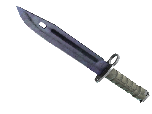 ★ Bayonet | Blue Steel (Well-Worn) - Covert - Knife