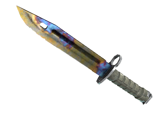 ★ Bayonet | Case Hardened (Well-Worn) - Covert - Knife