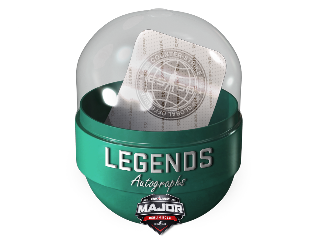 Berlin 2019 Legends Autograph Capsule - Container - from Berlin 2019 Player Autographs
