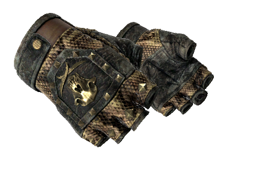 ★ Bloodhound Gloves | Snakebite (Battle-Scarred) - Gloves