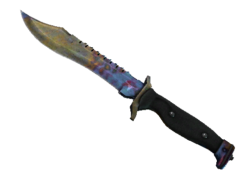 ★ Bowie Knife | Case Hardened (Battle-Scarred) - Covert - Knife - from The Wildfire Collection
