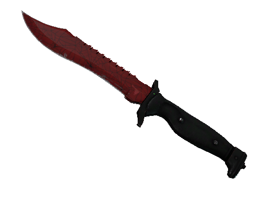 ★ Bowie Knife | Crimson Web (Well-Worn) - Covert - Knife - from The Wildfire Collection