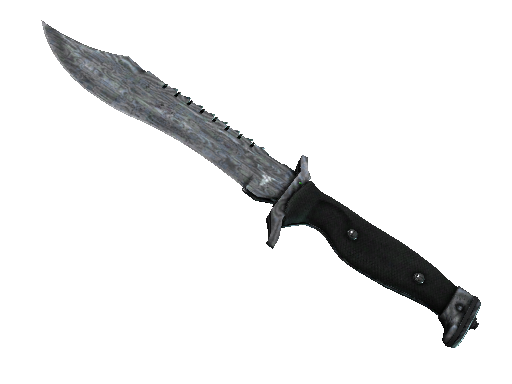 ★ Bowie Knife | Damascus Steel (Battle-Scarred) - Covert - Knife - from The Wildfire Collection