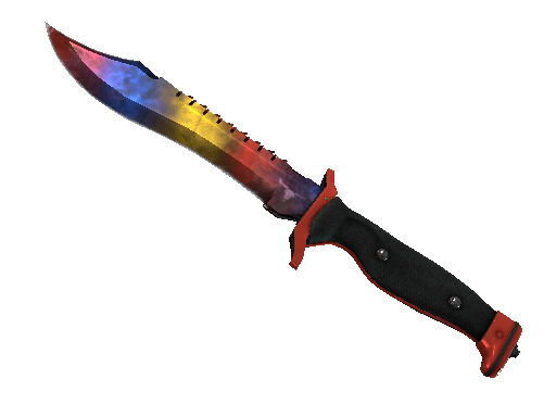 ★ Bowie Knife | Marble Fade (Factory New) - Covert - Knife - from The Wildfire Collection