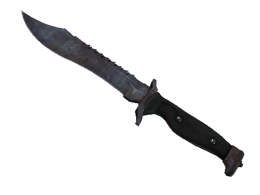 ★ Bowie Knife | Rust Coat (Well-Worn) - Covert - Knife - from The Wildfire Collection