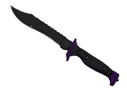 ★ Bowie Knife | Ultraviolet (Well-Worn) - Covert - Knife - from The Wildfire Collection