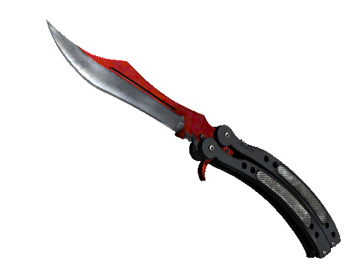 ★ Butterfly Knife | Autotronic (Field-Tested) - Covert - Knife - from The Breakout Collection