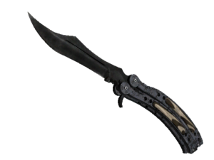 Butterfly Knife | Black Laminate