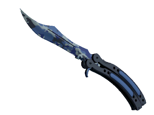 ★ Butterfly Knife | Bright Water (Minimal Wear) - Covert - Knife - from The Breakout Collection