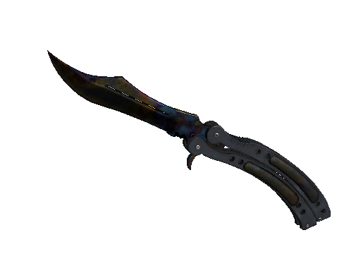 ★ Butterfly Knife | Case Hardened (Battle-Scarred) - Covert - Knife - from The Breakout Collection