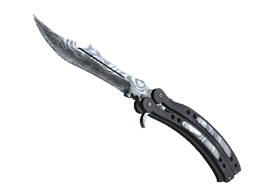★ Butterfly Knife | Damascus Steel (Field-Tested) - Covert - Knife - from The Breakout Collection