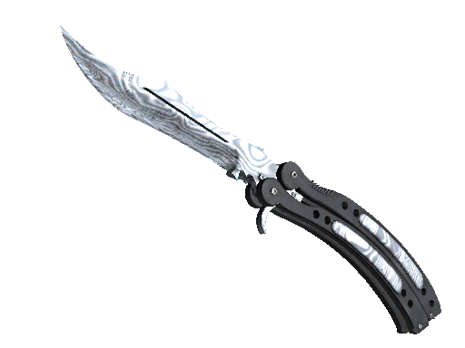 ★ Butterfly Knife | Damascus Steel (Minimal Wear) - Covert - Knife - from The Breakout Collection