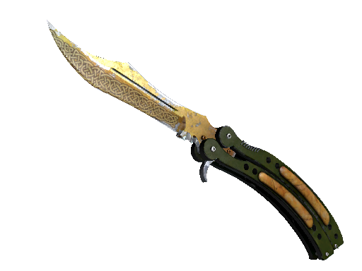 ★ Butterfly Knife | Lore (Battle-Scarred) - Covert - Knife - from The Breakout Collection