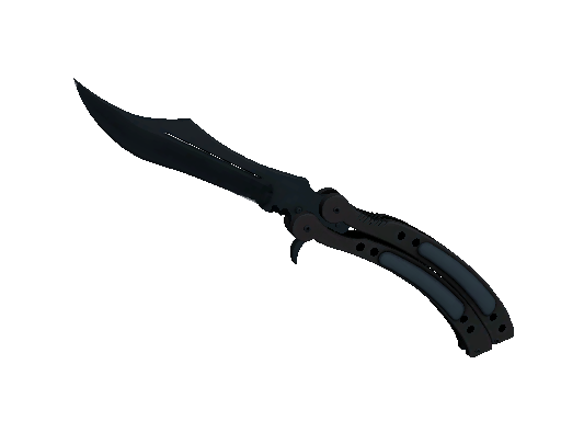 ★ Butterfly Knife | Night (Factory New) - Covert - Knife - from The Breakout Collection