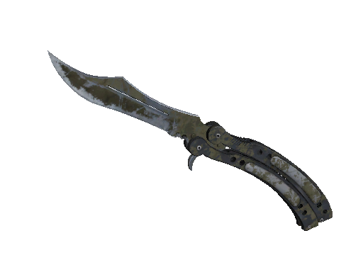 ★ Butterfly Knife | Safari Mesh (Battle-Scarred) - Covert - Knife - from The Breakout Collection