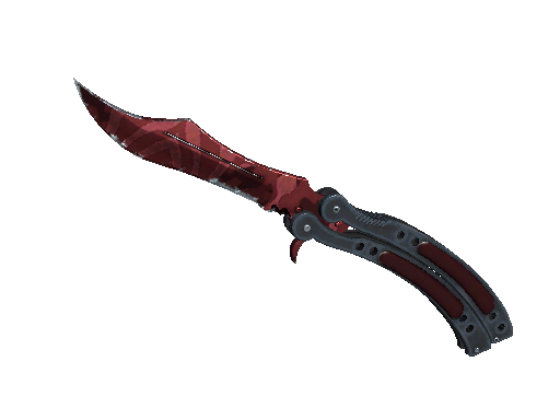 ★ Butterfly Knife | Slaughter (Field-Tested) - Covert - Knife - from The Breakout Collection