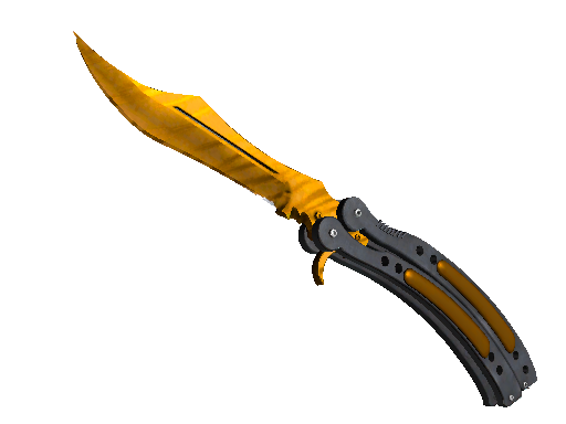 ★ Butterfly Knife | Tiger Tooth (Factory New) - Covert - Knife - from The Breakout Collection