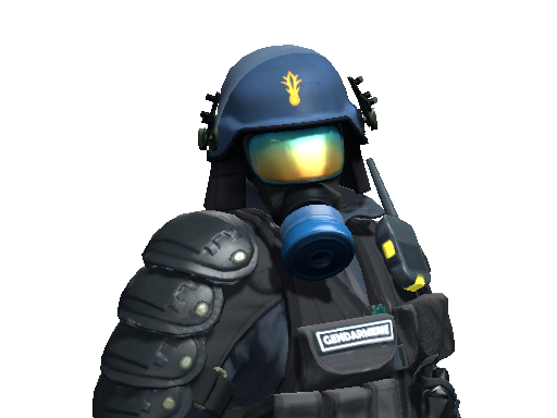 Chem-Haz Capitaine | Gendarmerie Nationale - Superior - Agent - from Operation Riptide Agents