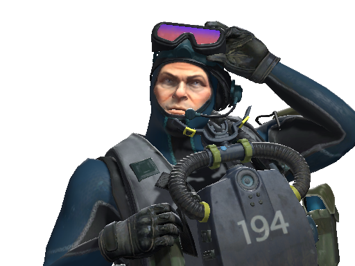 Cmdr. Frank 'Wet Sox' Baroud | SEAL Frogman - Agent - from Operation Riptide Agents