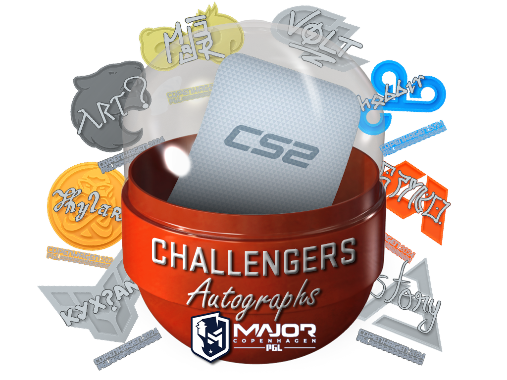 Copenhagen 2024 Challengers Autograph Capsule - Container - from Copenhagen 2024 Player Autographs