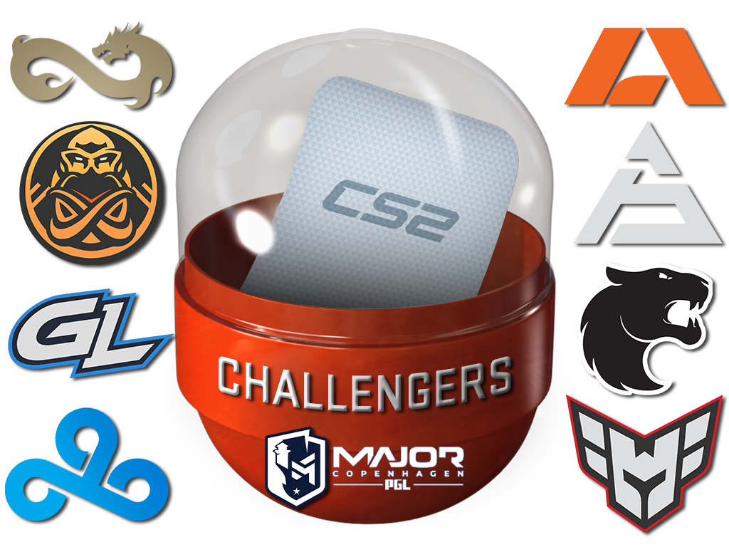 Copenhagen 2024 Challengers Sticker Capsule - Container - from Copenhagen 2024 Challengers Stickers