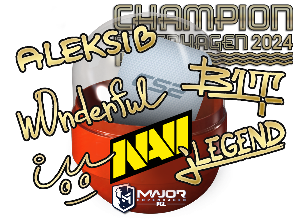 Copenhagen 2024 Champions Autograph Capsule - Container - from Copenhagen 2024 Player Autographs