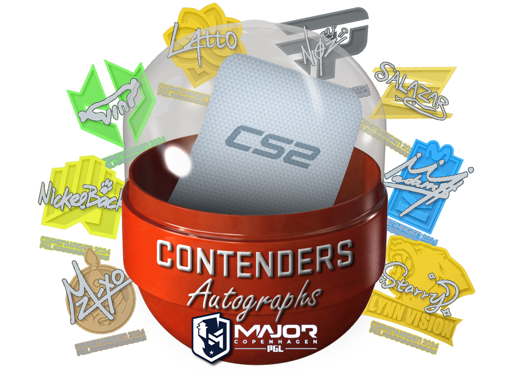 Copenhagen 2024 Contenders Autograph Capsule - Container - from Copenhagen 2024 Player Autographs