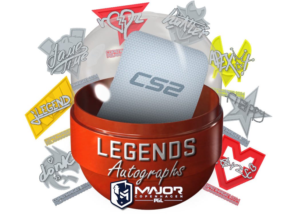 Copenhagen 2024 Legends Autograph Capsule - Container - from Copenhagen 2024 Player Autographs
